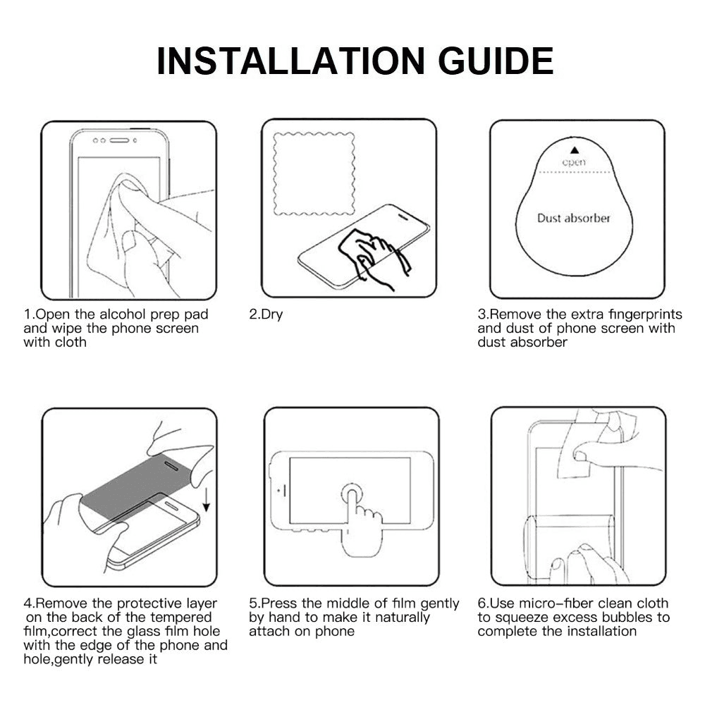 iPhone 17 Pro Max Tempered Glass Screen Protector view 4