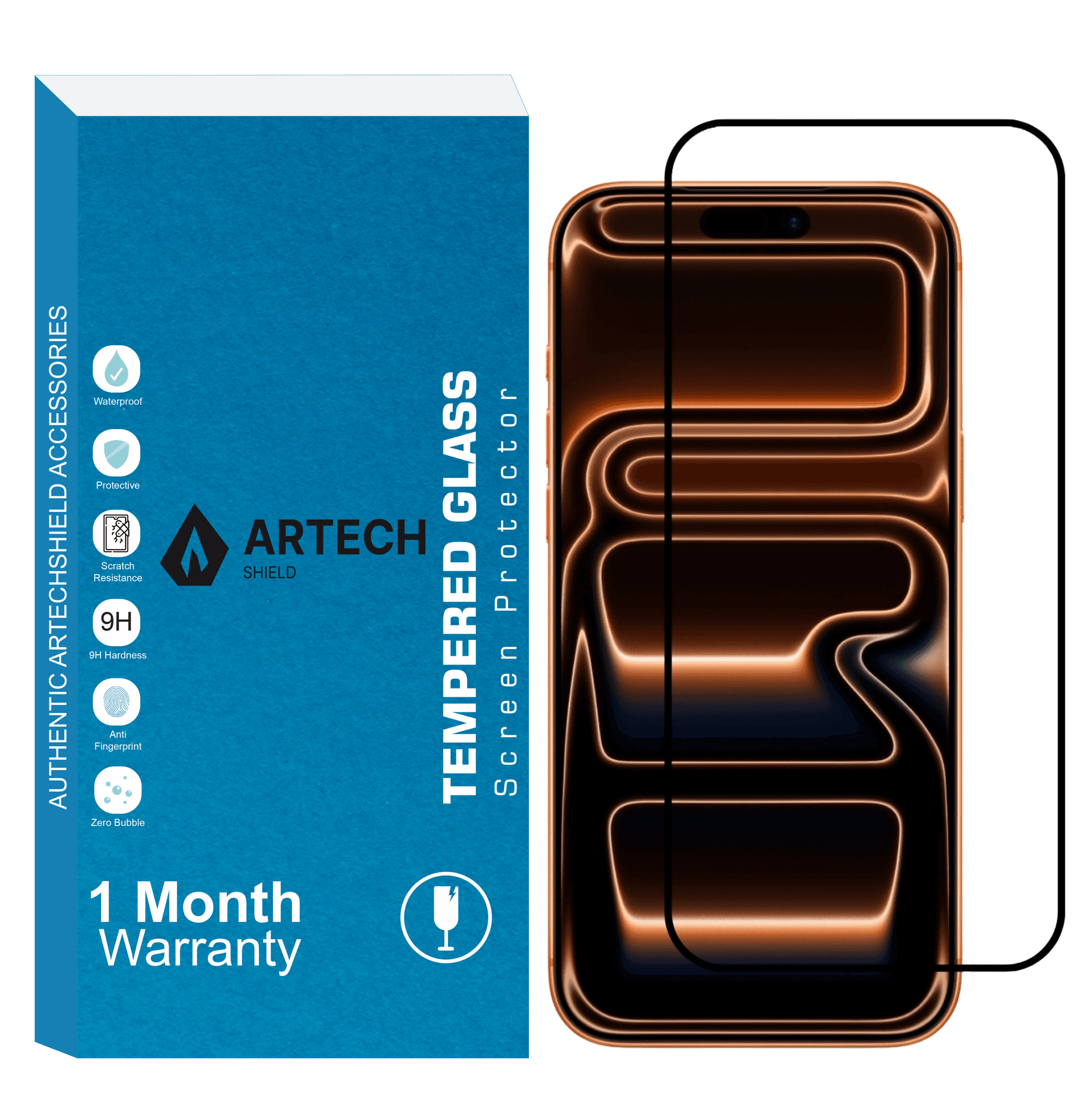 iPhone 17 Pro Tempered Glass Screen Protector